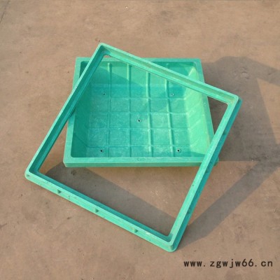 岳峰种植井盖草盆井盖smc方形600*600隐形井盖市政绿化