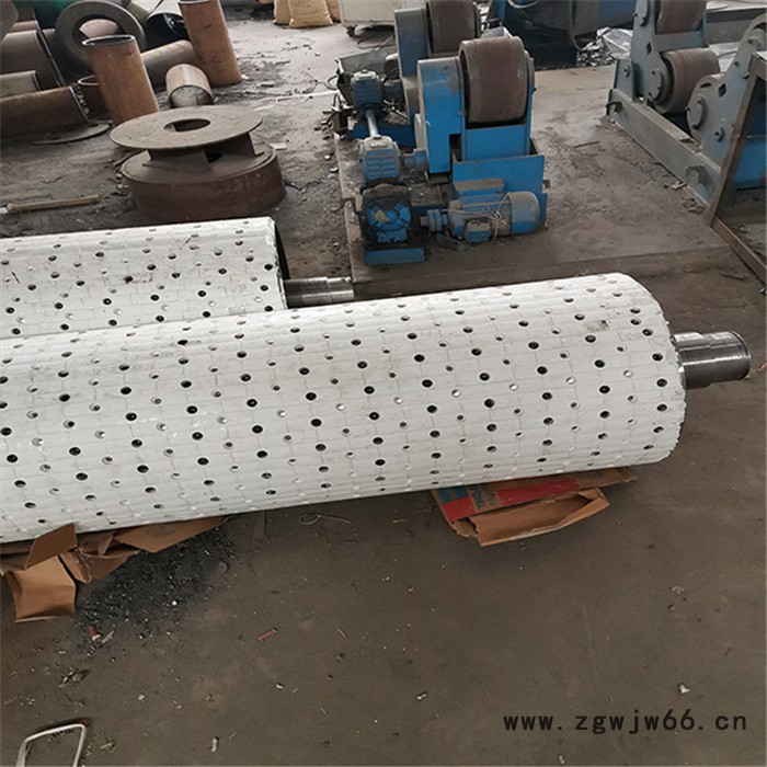输送机滚筒陶瓷包胶 陶瓷改向滚筒 包瓷滚筒 陶瓷传动滚筒图4