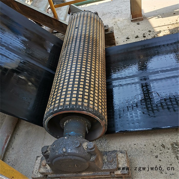 输送机滚筒陶瓷包胶 陶瓷改向滚筒 包瓷滚筒 陶瓷传动滚筒图3