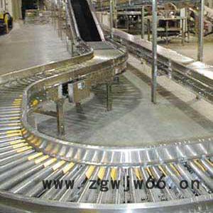 滚筒转弯机,滚筒输送机,转弯机,滚筒线图4