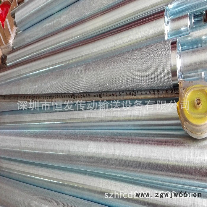 **高耐磨外胶滚筒工业印刷滚筒不锈钢无动力滚筒加工图2