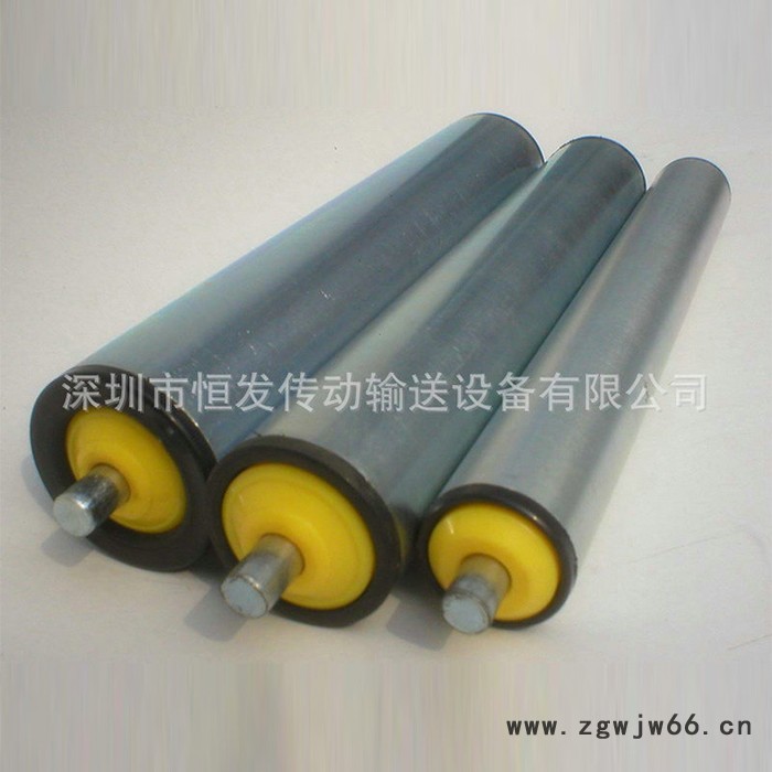 **高耐磨外胶滚筒工业印刷滚筒不锈钢无动力滚筒加工图3