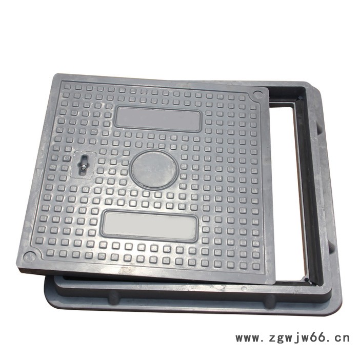 山东井盖厂家A15 500x500树脂井盖 长期加工图3