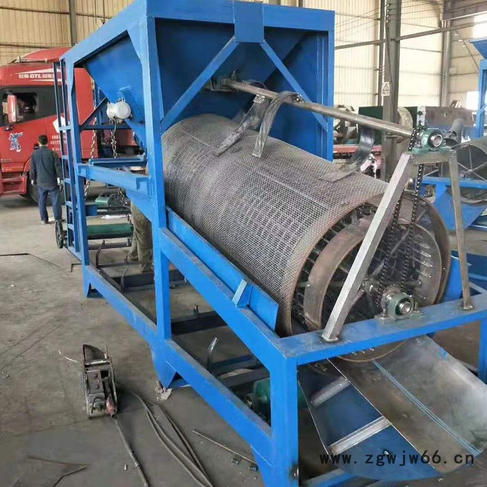 塑料滚筒筛 1030型锯末滚筒筛 砂石滚筒筛沙机 煤炭滚筒筛分机图2
