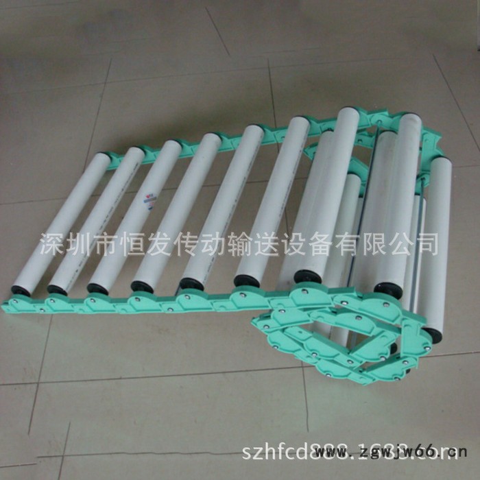 荐**生产线输送滚筒设备货柜装卸输送滚筒梯单排滚筒架图2