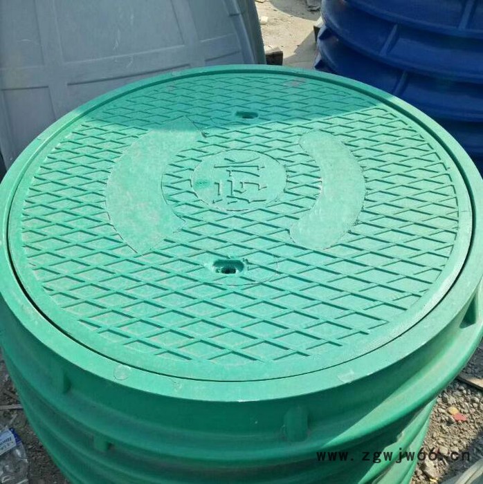 金昌 玻璃钢排水沟井盖 万诚 玻璃钢树脂复合井盖 排水板电力井盖图3