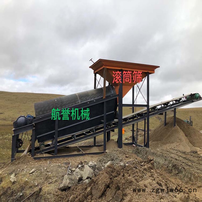 滚筒筛 筛砂机 滚筒筛价格图2