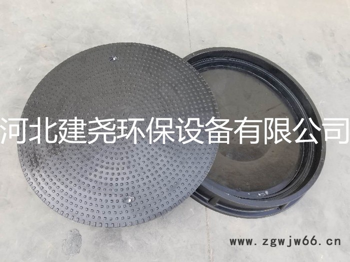 河北建尧井盖树脂复合井盖树脂井盖污水井盖雨水井盖电力圆井盖图6