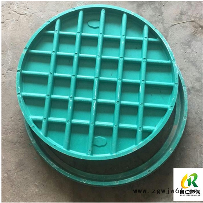 牡丹江井盖 玻璃钢井盖 阻燃井盖 雨水篦子 圆形污水盖板图5