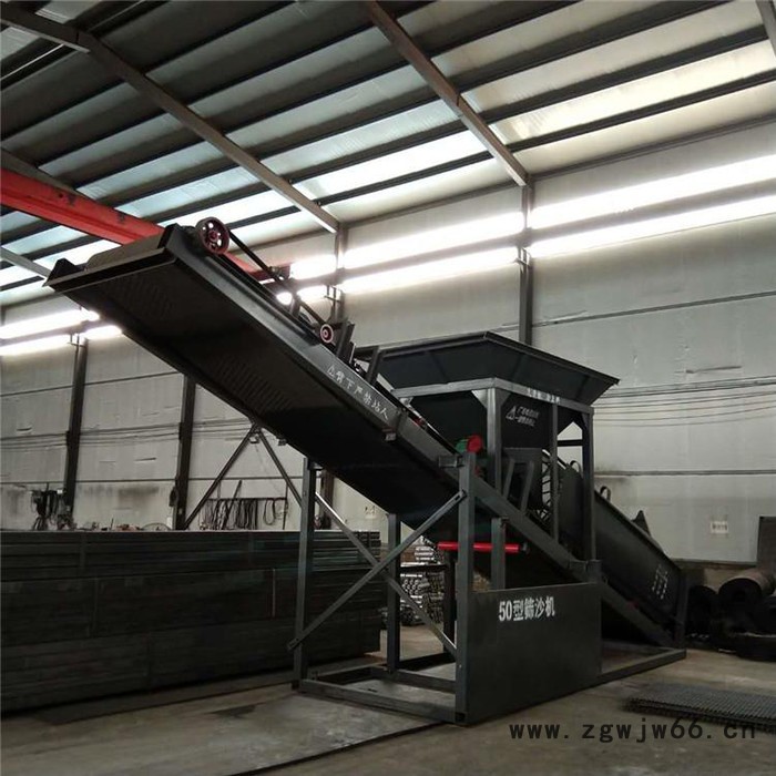 滚筒筛沙机 50无轴滚筒筛 小型滚筒筛 盛科机械 定制生产图2