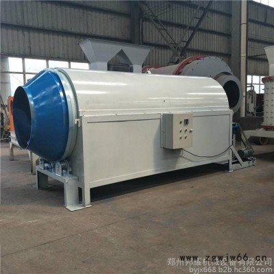 不锈钢滚筒炒锅  花生电动滚筒炒锅 邦耀650型芝麻滚筒炒锅