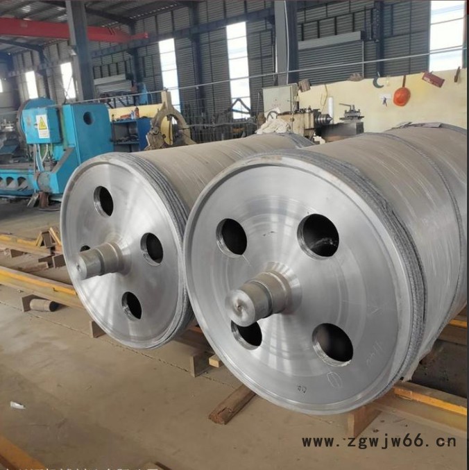 树德厂家不锈钢传动滚筒 改向铸胶辊筒 排渣滚筒质量保证图8