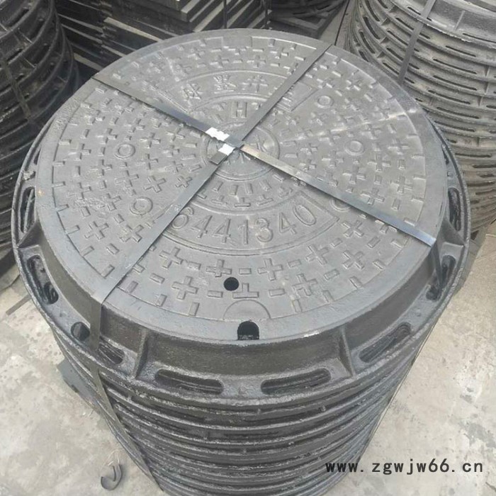 山东铸铁井盖  森豪 球墨铸铁井盖批发图3