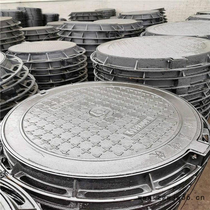 山东铸铁井盖  森豪 球墨铸铁井盖批发图4