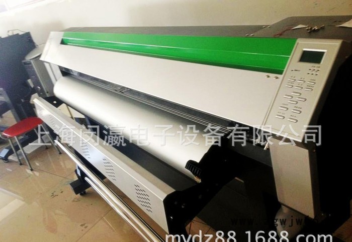 瀛和高速高精双喷头1.8米写真机 打印机 户内外PP纸 灯片