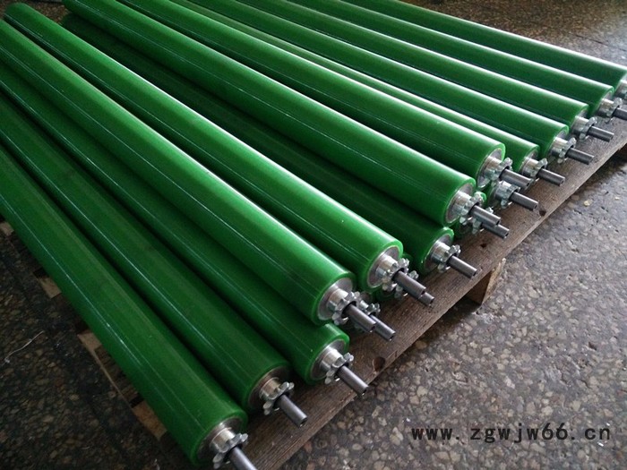 流水线滚筒包胶，滚筒包胶 包胶滚筒 PU包胶滚筒 无动力滚筒包胶图3