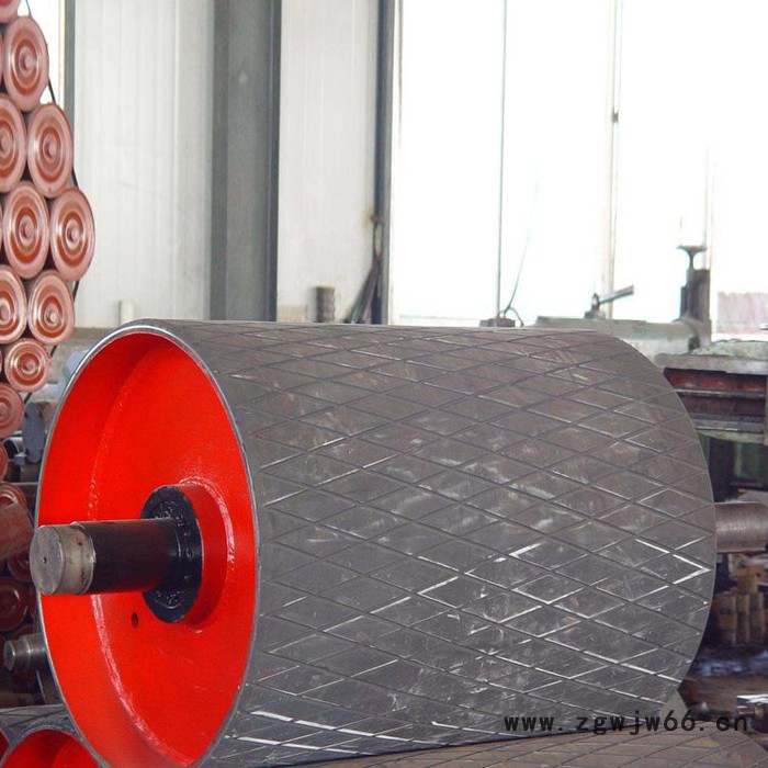 鑫平 厂家供应 包胶滚筒 包胶改向滚筒 天然橡胶滚筒 型号齐全图2