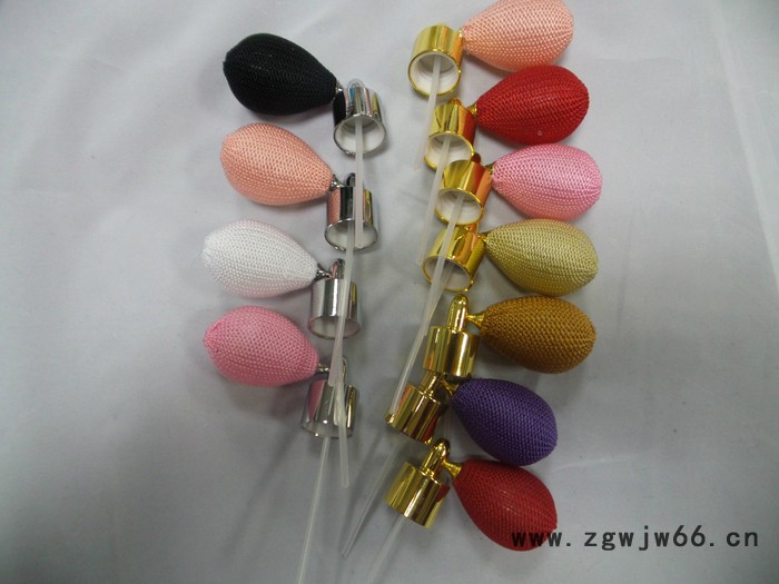 ODM直销18mm螺口短管黑色气囊喷豌水瓶紫色 喷头香水瓶图2