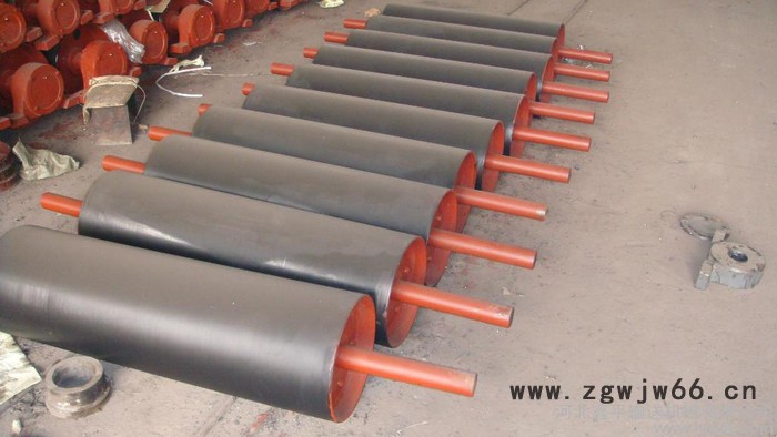 供应各种型号输送机用橡胶滚筒 包胶滚筒 铸胶滚筒质高价优、品质图3