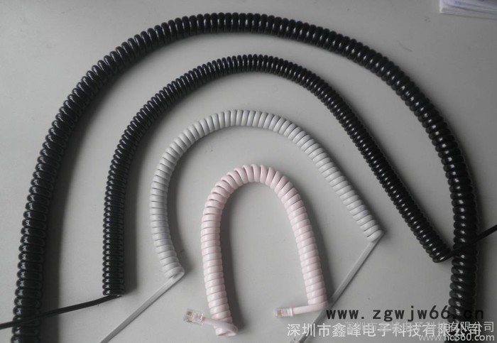 直销ROHS认证弹簧线 PU弹簧线 PVC弹簧线 耐寒弹簧电源线图3