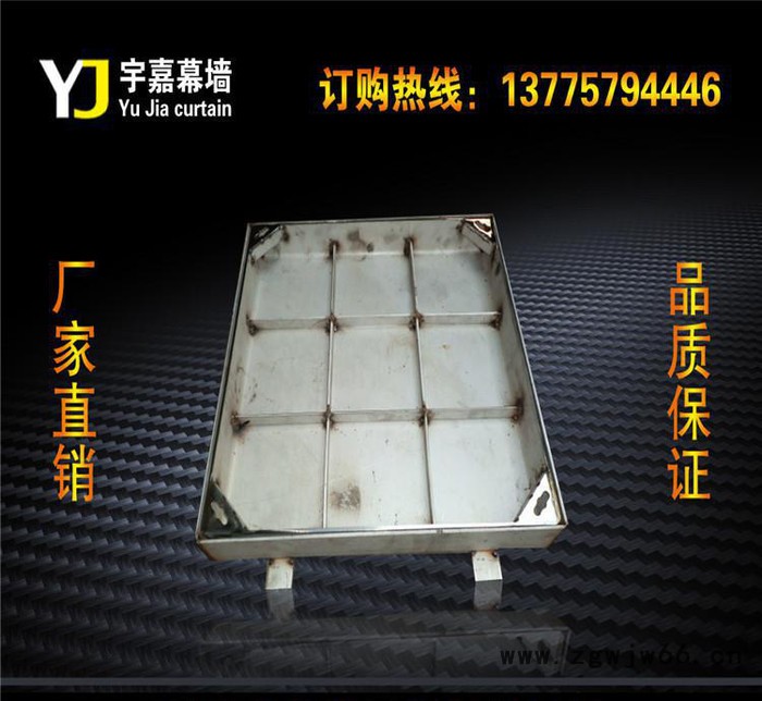 定制不锈钢井盖、隐形井盖、窨井盖、装饰井盖、检查井盖图2