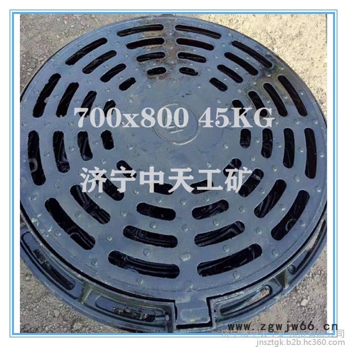 方形井盖 韧性好 市政井盖 强度高  圆形井盖 铸铁篦子 防沉降井盖图8