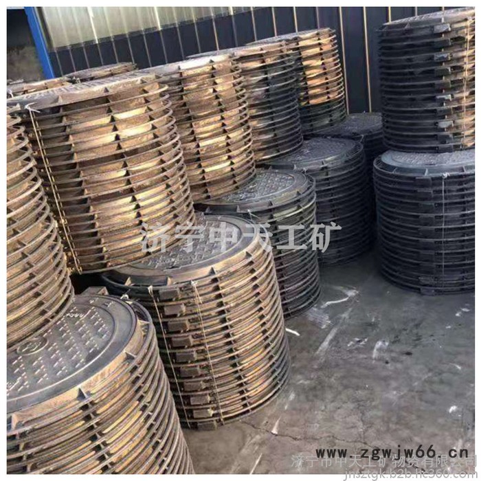 方形井盖 韧性好 市政井盖 强度高  圆形井盖 铸铁篦子 防沉降井盖图5