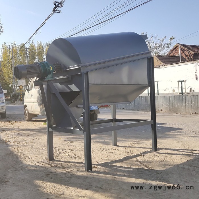 大号型滚筒筛 水冲洗滚筒筛沙机 滚筒转筛 加工定制图4