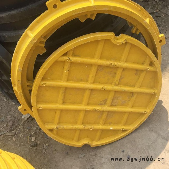 四平 市政检查井井盖 万诚 玻璃钢雨水篦子 排水板电力井盖图2