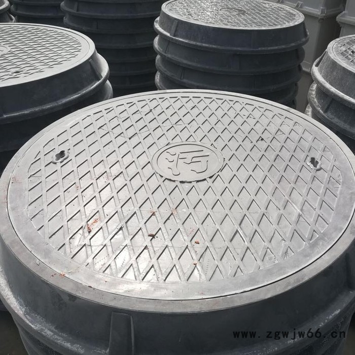 四平 市政检查井井盖 万诚 玻璃钢雨水篦子 排水板电力井盖图3