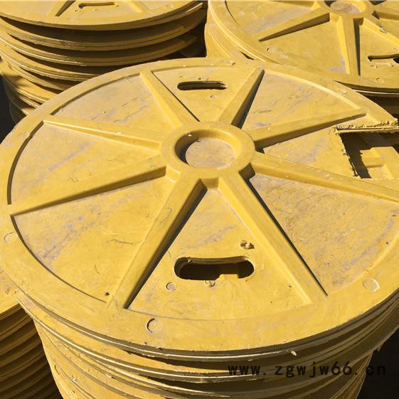 四平 市政检查井井盖 万诚 玻璃钢雨水篦子 排水板电力井盖图5