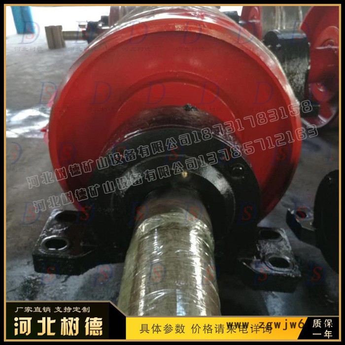 TD75型传动滚筒 改向滚筒  铸胶辊筒 陶瓷辊筒 聚氨酯滚筒 排渣滚筒图5