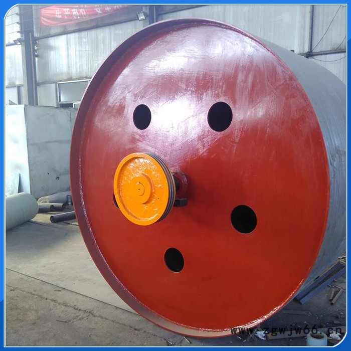 TD75型传动滚筒 改向滚筒  铸胶辊筒 陶瓷辊筒 聚氨酯滚筒 排渣滚筒图2