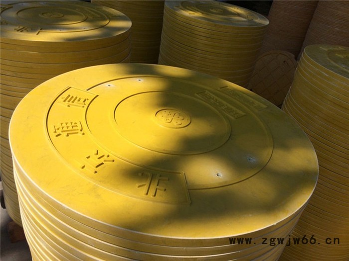 南平玻璃钢圆形井盖 鸿硕玻璃钢井盖 玻璃钢纤维复合井盖图2