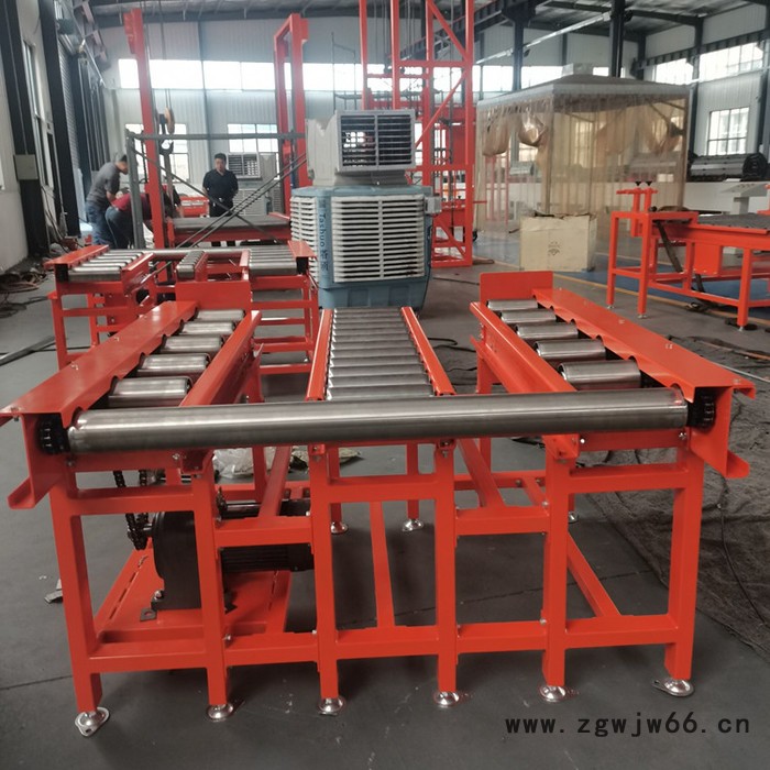 德拓滚筒输送线 物流输送动力滚筒输送机 箱包卸货分拣滚筒线图4