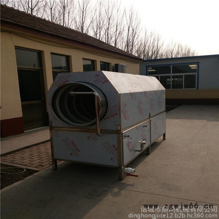 鼎鸿牌TQX-2000型山楂滚筒清洗机 松子滚筒清洗机 多功能滚筒清洗设备图2