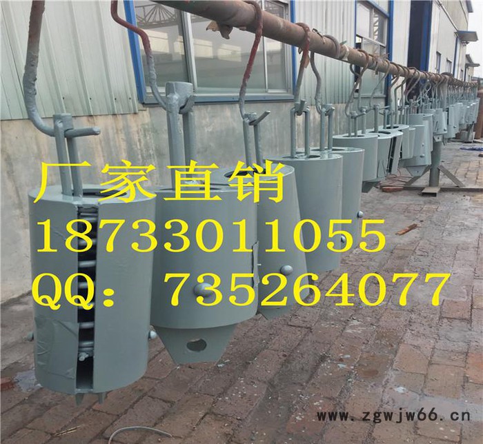 可变弹簧支吊架 511吊杆连接变力弹簧组件 弹簧支吊架图3