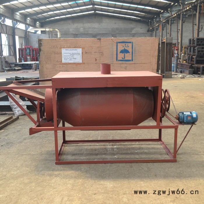 源泉  滚筒炒籽机 滚筒炒料机图3