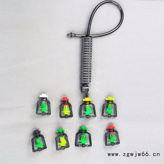 **微喷头360度框架旋转倒挂吊挂大棚温室园艺喷灌雾化微喷头图5