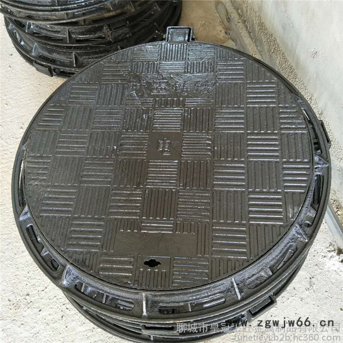 普罗盾B125 球墨铸铁井盖电力井盖高承重污水井盖图2