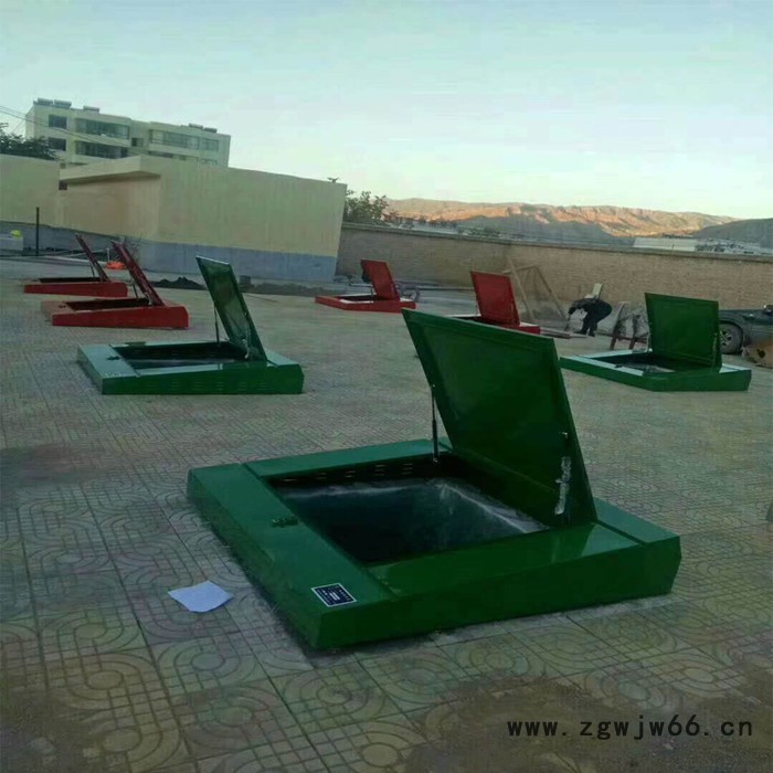 宸安 中石化操作井盖 加油站人孔井盖  油井盖  推拉井盖  掀起式井盖   铝板液压井盖 加油站防静电操作井盖图2