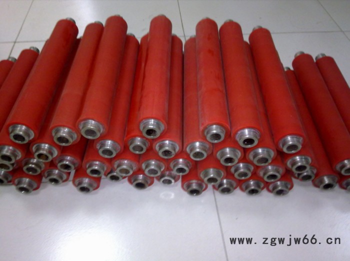 供应聚氨酯动力滚筒，无动力滚筒包胶，滚筒包胶，包胶滚筒图5