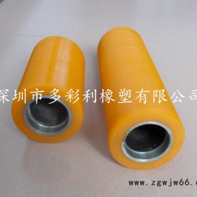 供应聚氨酯动力滚筒，无动力滚筒包胶，滚筒包胶，包胶滚筒