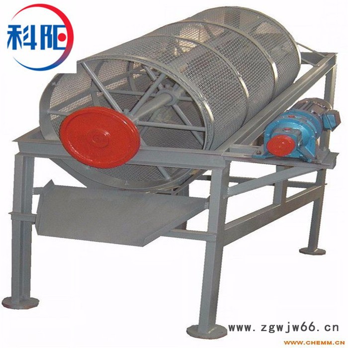 滚筒筛设备 滚筒振动筛 滚筒圆振筛 有机肥滚筒筛分机 科阳牌筛分机图2