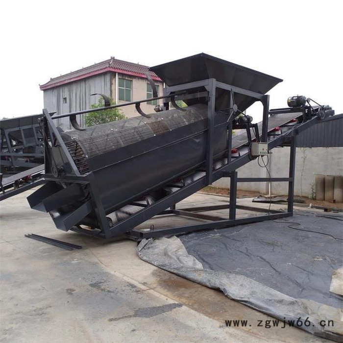 昆明滚筒筛厂家 30型滚筒筛沙机 小型滚筒筛设备 盛科机械 售后无忧图2