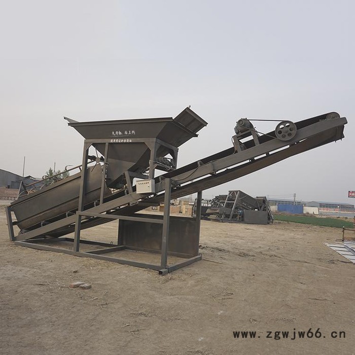 50滚筒筛 工地滚筒式筛沙机 滚筒筛土机 水洗式滚筒筛沙机【石阔】双层滚筒筛图7