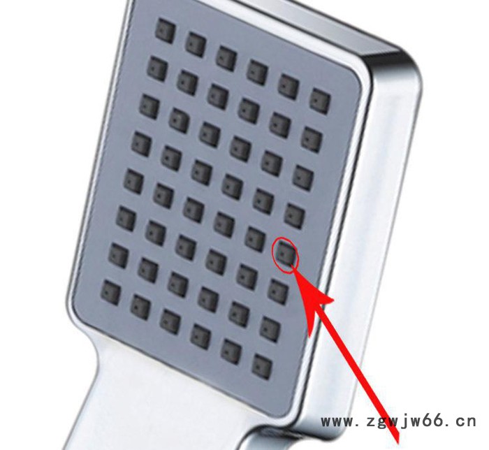 【搏浪洁具】直销高品质花洒喷头方形单功能花洒