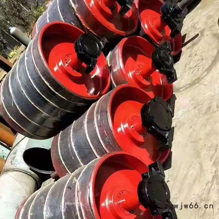 巨龙500改向滚筒   输送机传动滚筒  胶滚筒 托辊滚筒 强磁滚筒  传动滚筒图5