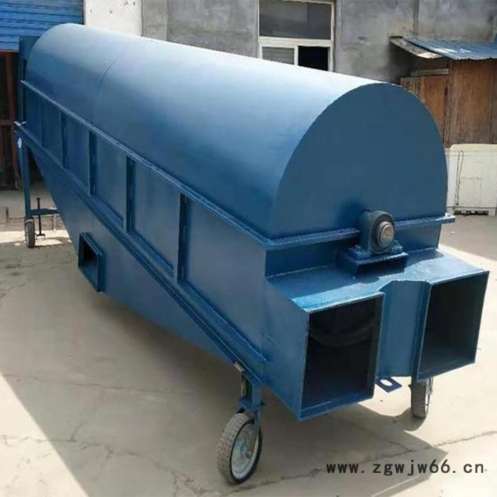 华维 滚筒筛 木屑滚筒筛 矿用滚筒筛 无轴滚筒筛 垃圾滚筒筛 多种型号长期供应图2