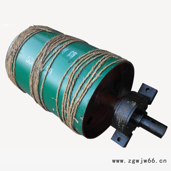 鲁橡橡胶 TD75型主动滚筒 包胶主动滚筒 电动滚筒 花笼滚筒图2